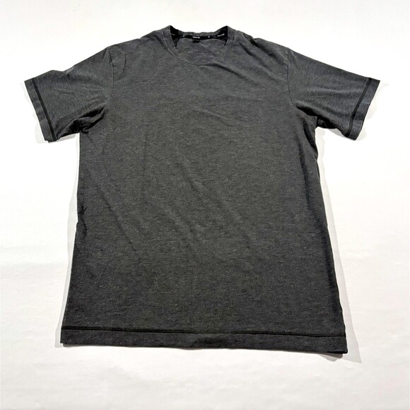 Public Rec Go-To T-Shirt Pima Cotton Gray Soft Basic Tee Crew Athletic Fit Sz S - Picture 1 of 9